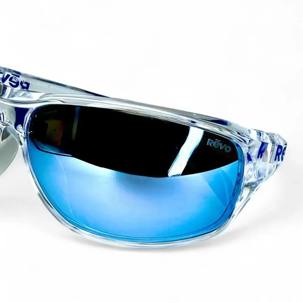 Revo Clear/Blue y2k Polarized Sunglasses